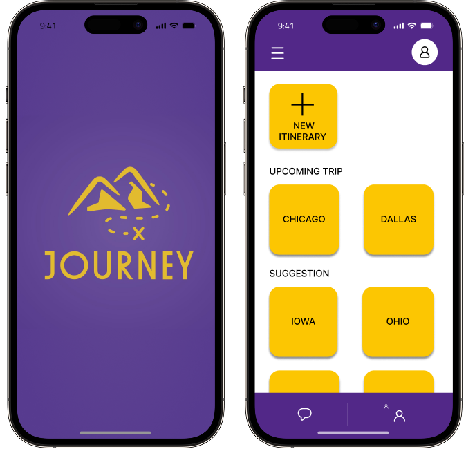 Journey app overview
