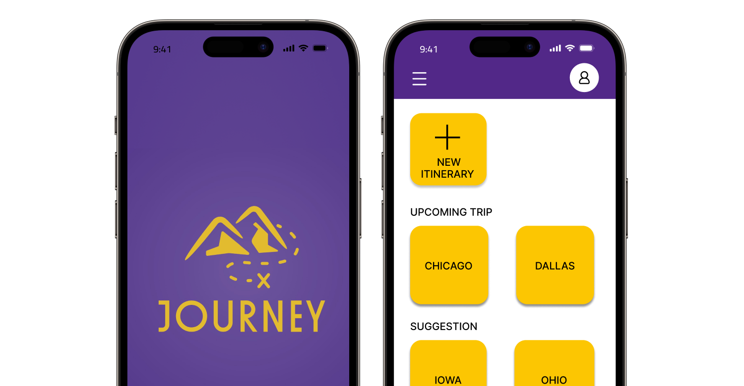 Journey travel app